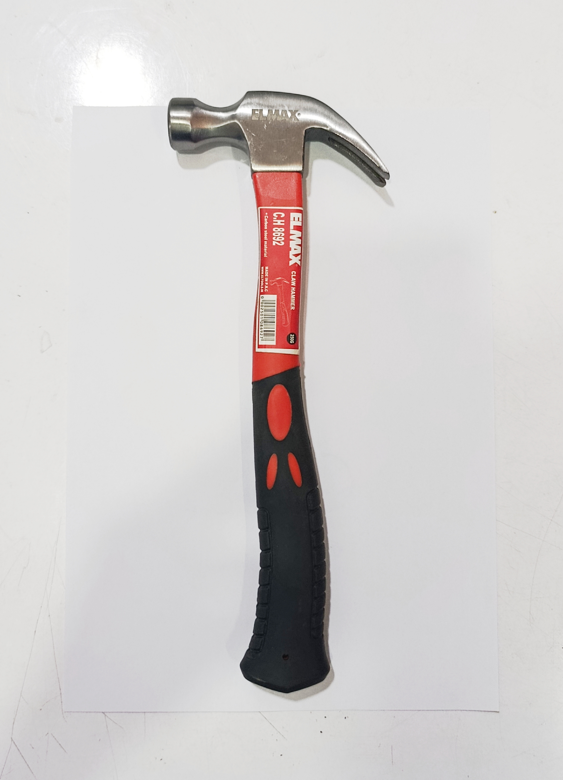 چکش دوشاخ ۲۵۰ گرمی فایبر
